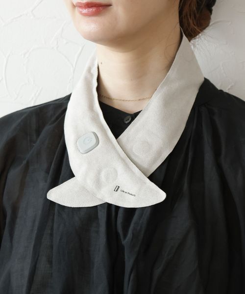 BAYFLOW [軽量設計]充電式ホットスカーフ シーズンアイテム グレー ベイフロー 592365 and ST アンドエスティ（旧ドットエスティ）