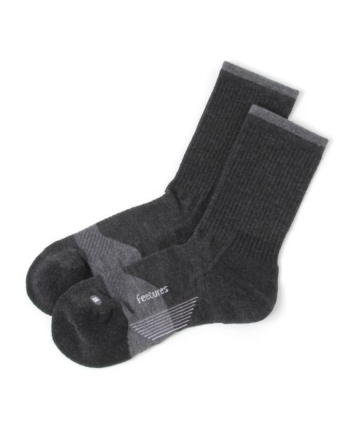 BAYFLOW 【HEREIAM】Feetures(フィーチャーズ)/TRAIL MINI CREW チャコールグレー S アクティブ ベイフロー 593026 and ST アンドエスティ(旧ドットエスティ) BAYFLOW 【HEREIAM】Feetures(フィーチャーズ)/TRAIL MINI CREW チャコールグレー S アクティブ ベイフロー 593026 and ST アンドエスティ(旧ドットエスティ)