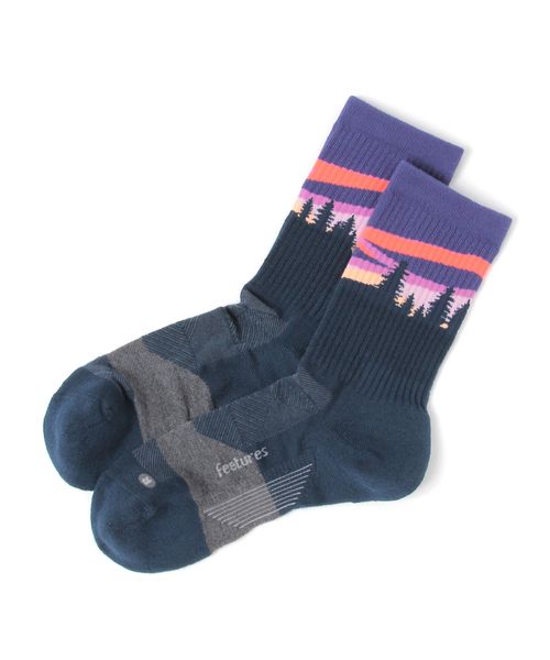 BAYFLOW 【HEREIAM】Feetures(フィーチャーズ)/TRAIL MINI CREW パープル M アクティブ ベイフロー 593026 and ST アンドエスティ(旧ドットエスティ) BAYFLOW 【HEREIAM】Feetures(フィーチャーズ)/TRAIL MINI CREW パープル M アクティブ ベイフロー 593026 and ST アンドエスティ(旧ドットエスティ)