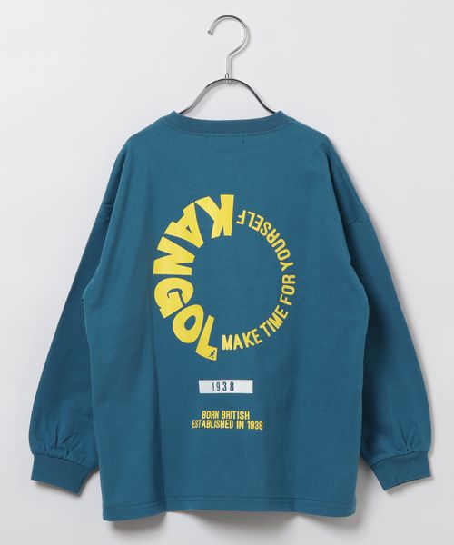 BAYFLOW 【KANGOL(カンゴール)】別注プリントロンT(KIDS) ライトブルー キッズ ベイフロー 595332 and ST アンドエスティ(旧ドットエスティ) BAYFLOW 【KANGOL(カンゴール)】別注プリントロンT(KIDS) ライトブルー キッズ ベイフロー 595332 and ST アンドエスティ(旧ドットエスティ)