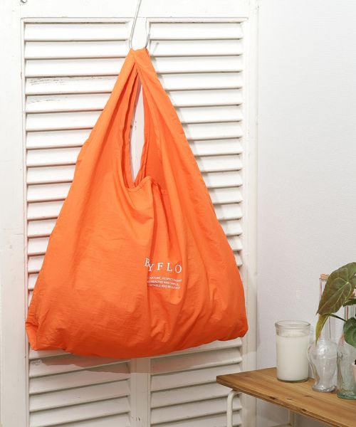 BAYFLOW [パッカブル可能]BFロゴエコバッグ キッチンＦＡＢ オレンジ ベイフロー 596154 and ST アンドエスティ（旧ドットエスティ）