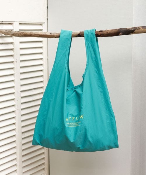 BAYFLOW [パッカブル可能]BFロゴエコバッグ キッチンＦＡＢ グリーン ベイフロー 596154 and ST アンドエスティ（旧ドットエスティ）