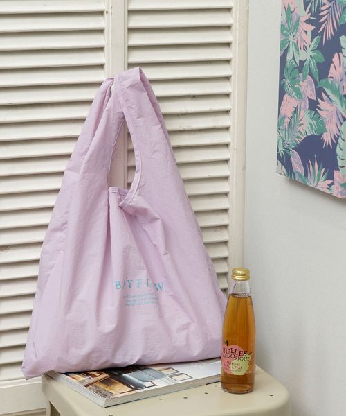 BAYFLOW [パッカブル可能]BFロゴエコバッグ キッチンＦＡＢ パープル ベイフロー 596154 and ST アンドエスティ（旧ドットエスティ）