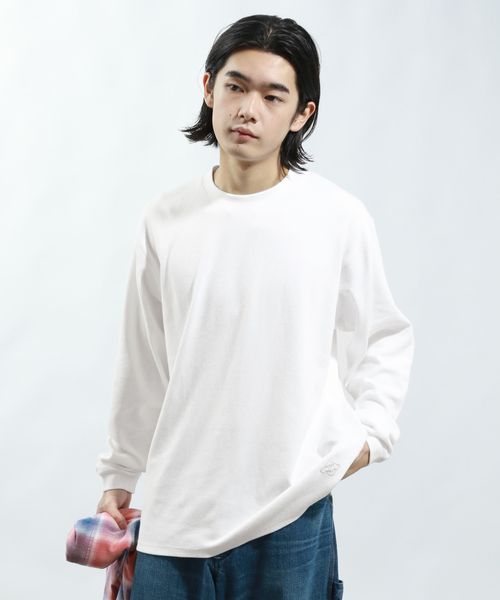 BAYFLOW ［肌触りが心地いい］スムースTシャツ ライトグレー M メンズインナー ベイフロー 599707 and ST アンドエスティ（旧ドットエスティ）