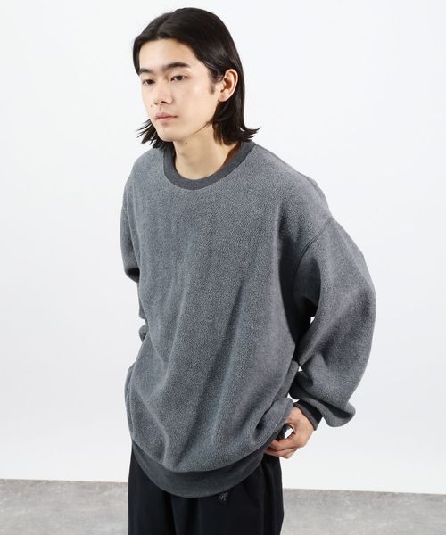 BAYFLOW フェードフリースプルオーバー チャコールグレー M メンズインナー ベイフロー 600072 and ST アンドエスティ(旧ドットエスティ) BAYFLOW フェードフリースプルオーバー チャコールグレー M メンズインナー ベイフロー 600072 and ST アンドエスティ(旧ドットエスティ)