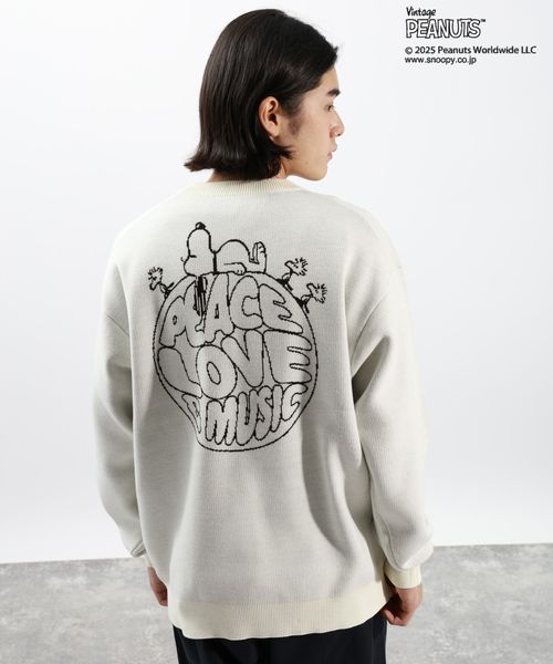 BAYFLOW 【PEANUTS×BAYFLOW】ピーナッツアソートニット ライトグレー L メンズインナー ベイフロー 600254 and ST アンドエスティ(旧ドットエスティ) BAYFLOW 【PEANUTS×BAYFLOW】ピーナッツアソートニット ライトグレー L メンズインナー ベイフロー 600254 and ST アンドエスティ(旧ドットエスティ)