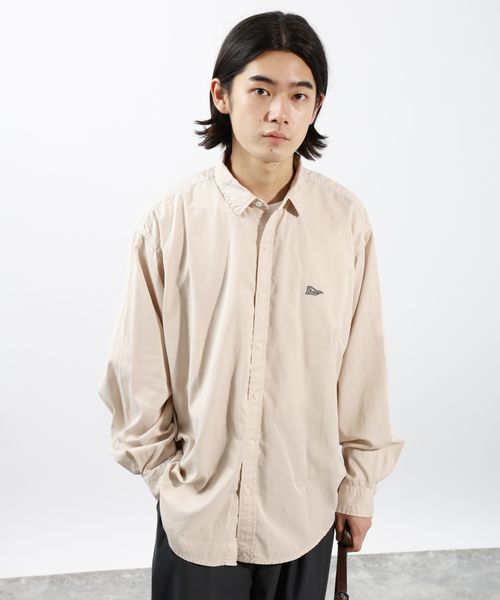 BAYFLOW ピーチウォッシュドレギュラーシャツ ライトグレー M メンズインナー ベイフロー 600544 and ST アンドエスティ(旧ドットエスティ) BAYFLOW ピーチウォッシュドレギュラーシャツ ライトグレー M メンズインナー ベイフロー 600544 and ST アンドエスティ(旧ドットエスティ)