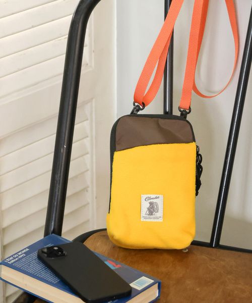 BAYFLOW 【COBMASTER(コブマスター)×BAYFLOW】フリーススマホポーチ トラベル イエロー ベイフロー 600937 and ST アンドエスティ(旧ドットエスティ) BAYFLOW 【COBMASTER(コブマスター)×BAYFLOW】フリーススマホポーチ トラベル イエロー ベイフロー 600937 and ST アンドエスティ(旧ドットエスティ)