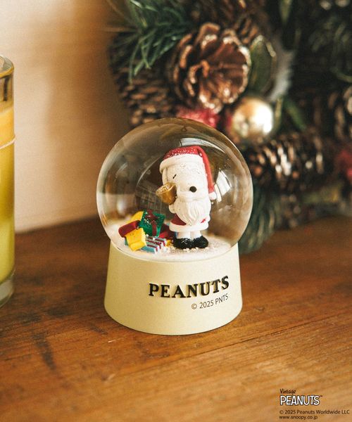 BAYFLOW 【PEANUTS×BAYFLOW】スノードーム★2025X'mas★ シーズンアイテム ライトグレー ベイフロー 601226 and ST アンドエスティ(旧ドットエスティ) BAYFLOW 【PEANUTS×BAYFLOW】スノードーム★2025X'mas★ シーズンアイテム ライトグレー ベイフロー 601226 and ST アンドエスティ(旧ドットエスティ)