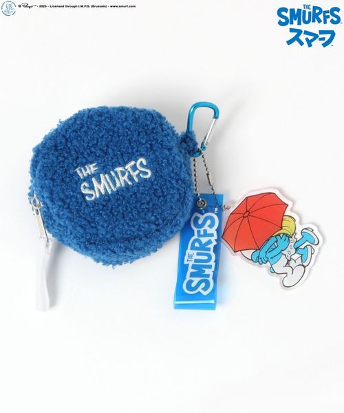 BAYFLOW 【THE SMURFS/スマーフ】チャームラウンドポーチ ライトブルー FREE メンズグッズ ベイフロー 603988 and ST アンドエスティ(旧ドットエスティ) BAYFLOW 【THE SMURFS/スマーフ】チャームラウンドポーチ ライトブルー FREE メンズグッズ ベイフロー 603988 and ST アンドエスティ(旧ドットエスティ)