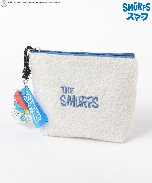 BAYFLOW 【THE SMURFS/スマーフ】チャームスクエアポーチ ライトグレー FREE メンズグッズ ベイフロー 603989 and ST アンドエスティ(旧ドットエスティ) BAYFLOW 【THE SMURFS/スマーフ】チャームスクエアポーチ ライトグレー FREE メンズグッズ ベイフロー 603989 and ST アンドエスティ(旧ドットエスティ)