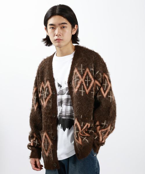 BAYFLOW アソートパターンカーディガン ライトベージュ L メンズインナー ベイフロー 606082 and ST アンドエスティ(旧ドットエスティ) BAYFLOW アソートパターンカーディガン ライトベージュ L メンズインナー ベイフロー 606082 and ST アンドエスティ(旧ドットエスティ)