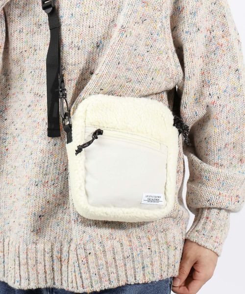 BAYFLOW ナイロンボアショルダーバッグ ライトグレー FREE メンズグッズ ベイフロー 612158 and ST アンドエスティ(旧ドットエスティ) BAYFLOW ナイロンボアショルダーバッグ ライトグレー FREE メンズグッズ ベイフロー 612158 and ST アンドエスティ(旧ドットエスティ)