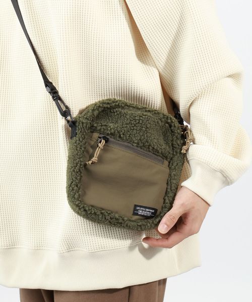BAYFLOW ナイロンボアショルダーバッグ カーキ FREE メンズグッズ ベイフロー 612158 and ST アンドエスティ(旧ドットエスティ) BAYFLOW ナイロンボアショルダーバッグ カーキ FREE メンズグッズ ベイフロー 612158 and ST アンドエスティ(旧ドットエスティ)