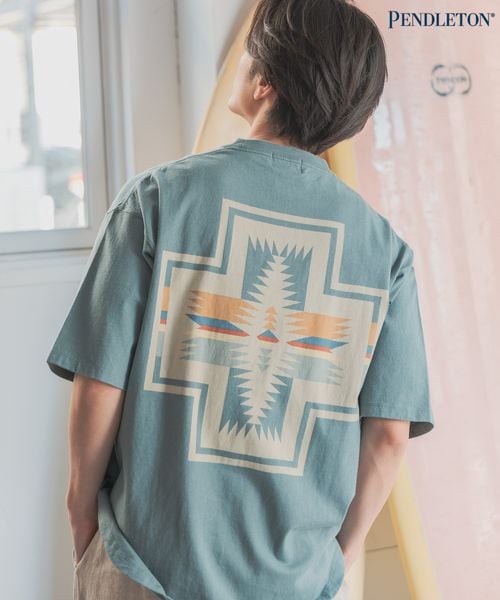BAYFLOW �yPENDLETON(�y���h���g��)�z�ʒ��o�b�N�v�����gT�V���c26SS ���C�g�u���[ M �����Y�C���i�[ �x�C�t���[ 625434 and ST �A���h�G�X�e�B�i���h�b�g�G�X�e�B�j