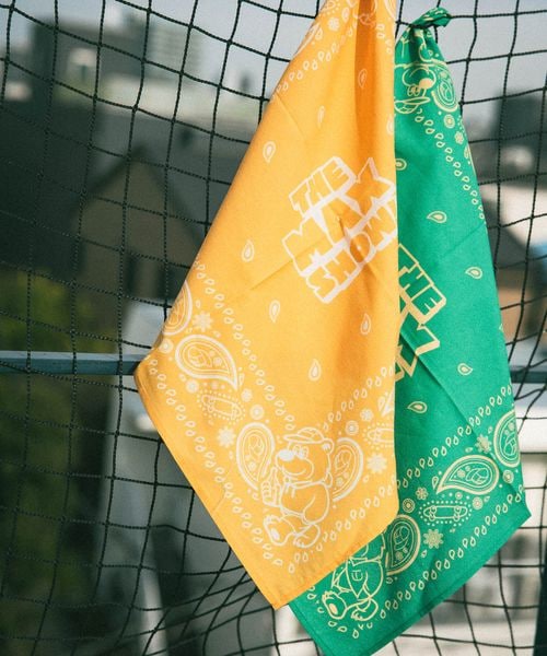 BAYFLOW �yTHE MAX SHOW!�z�o���_�i45×45 �o�X�e�`�a �C�G���[ �x�C�t���[ 639070 and ST �A���h�G�X�e�B�i���h�b�g�G�X�e�B�j