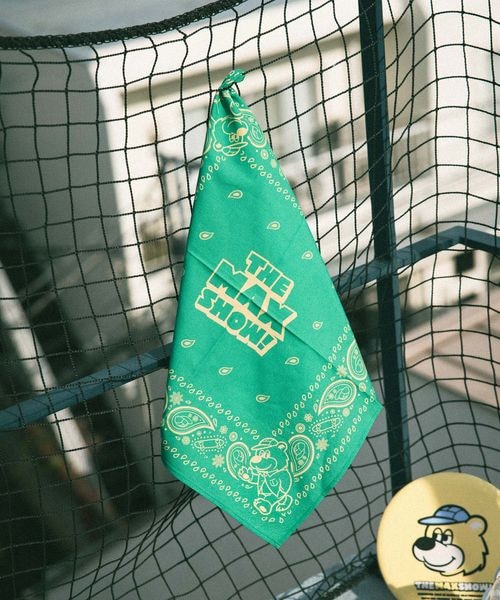 BAYFLOW �yTHE MAX SHOW!�z�o���_�i45×45 �o�X�e�`�a �O���[�� �x�C�t���[ 639070 and ST �A���h�G�X�e�B�i���h�b�g�G�X�e�B�j