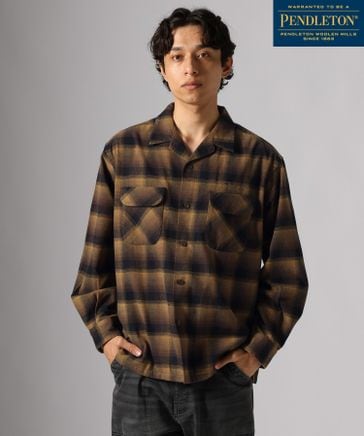 ≪予約≫【PENDLETON(ペンドルトン)】別注オープンカラーシャツ