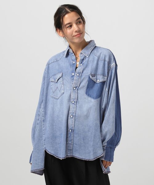 Wrangler(ラングラー)】Rデニムシャツ | [公式]ベイフロー
