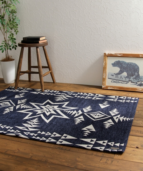 BAYFLOW 【PENDLETON(ペンドルトン)】ラグ90×130 インテリアFAB ネイビー ベイフロー 952691 and ST アンドエスティ(旧ドットエスティ) BAYFLOW 【PENDLETON(ペンドルトン)】ラグ90×130 インテリアFAB ネイビー ベイフロー 952691 and ST アンドエスティ(旧ドットエスティ)