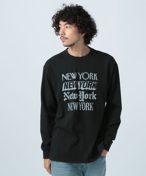 BAYFLOW 【SCREENSTARS(スクリーンスターズ)】NYグラフィック長袖Tシャツ シルバー M メンズインナー ベイフロー 973108 and ST アンドエスティ(旧ドットエスティ) BAYFLOW 【SCREENSTARS(スクリーンスターズ)】NYグラフィック長袖Tシャツ シルバー M メンズインナー ベイフロー 973108 and ST アンドエスティ(旧ドットエスティ)