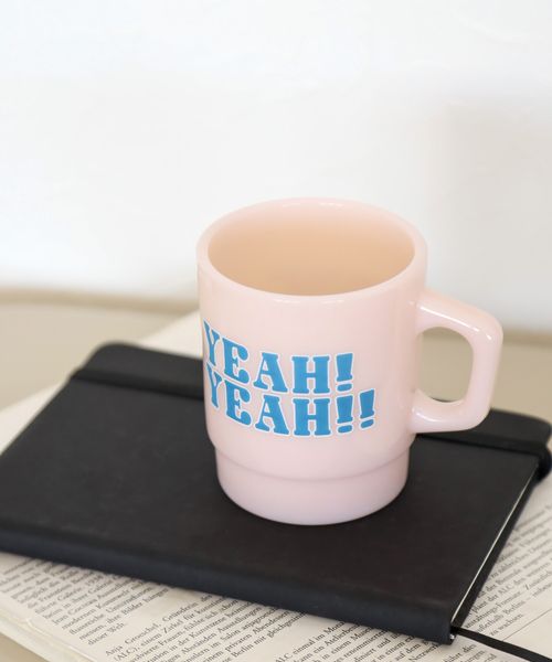 BAYFLOW [スタッキング収納可能]BFミルクタイポマグ 食器 ピンク ベイフロー 975676 and ST アンドエスティ（旧ドットエスティ）