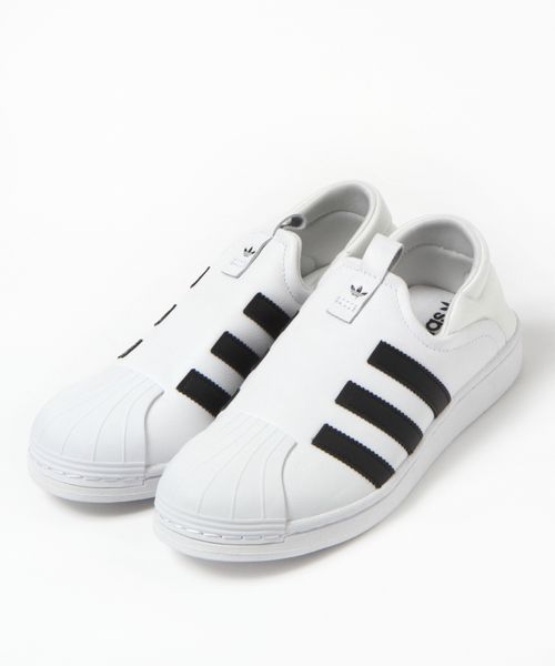 adidas スリッポン ホワイト ADIFOM SST 24cm
