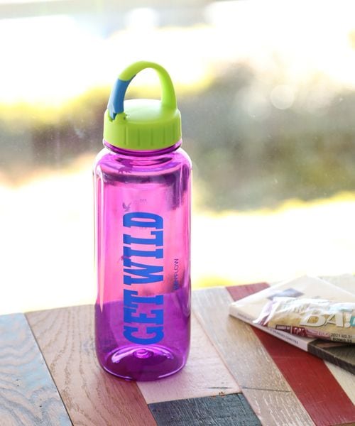 BAYFLOW [メモリ付き!]BFタイポグラフィウォーターボトル 780ml レジャー パープル ベイフロー 981477 and ST アンドエスティ（旧ドットエスティ）