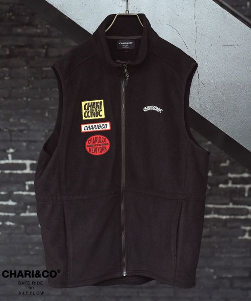 【CHARI&CO SAFE RIDE for BAYFLOW】パッチベスト 3(M)