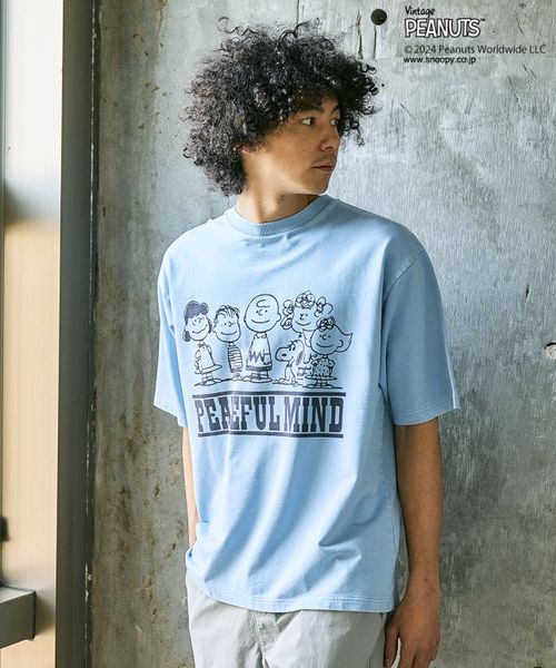 BAYFLOW 【SNOOPY&FRIENDS meets BAYFLOW】ピーナッツスノープルオーバー ライトブルー M メンズインナー ベイフロー 991833 and ST アンドエスティ(旧ドットエスティ) BAYFLOW 【SNOOPY&FRIENDS meets BAYFLOW】ピーナッツスノープルオーバー ライトブルー M メンズインナー ベイフロー 991833 and ST アンドエスティ(旧ドットエスティ)