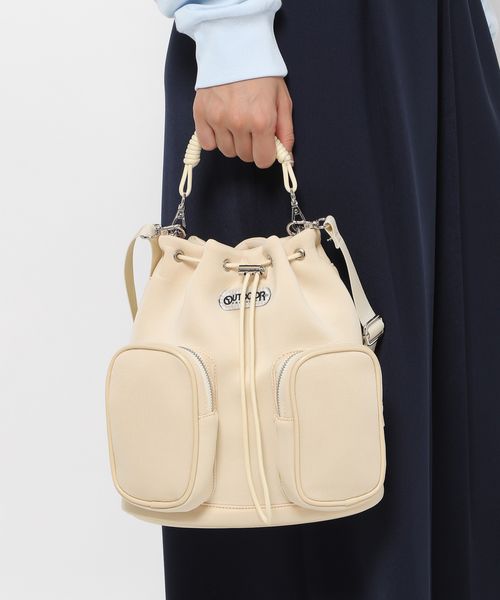 楽天市場】【HEREIAM】OUTDOOR/ボンサック HEREIAM ベイフロー バッグ ショルダーバッグ グリーン ブラック  ホワイト【送料無料】[Rakuten Fashion] : BAYFLOW