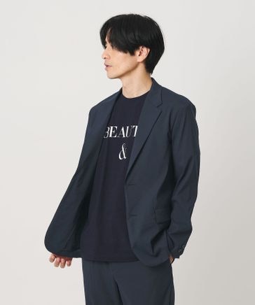 MIXTURE ナイロン コンフォート ジャケット ヨコストレッチ 撥水機能