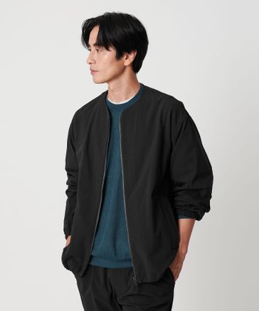 360°MASTER クルー ジップジャケット -セットアップ対応 ストレッチ