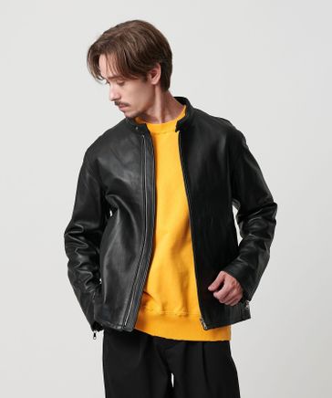 シープレザー シングル ライダース ジャケット | [公式]BEAUTY&YOUTH