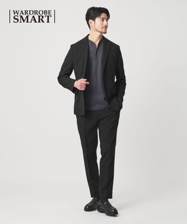 WEB限定 WARDROBE SMART】LANATEC セットアップ/背抜きジャケット