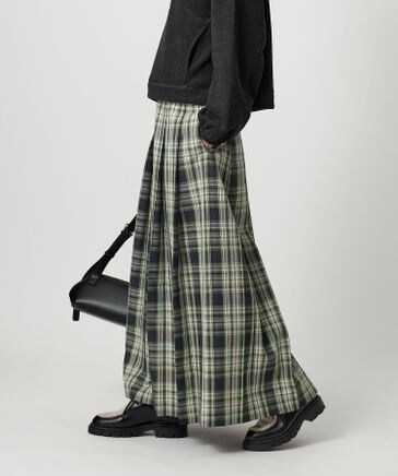 タグ付き タグ付き UNITED ARROWS チェックアコーディオン タグ付き タグ付き UNITED ARROWS チェックアコーディオン
