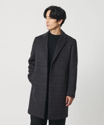 120 メルトン チェック チェスターコート | [公式]BEAUTY&YOUTH UNITED