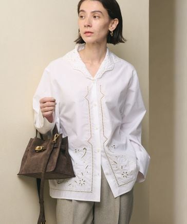 エンブロイダリーカラー シャツ | [公式]BEAUTY&YOUTH UNITED ARROWS