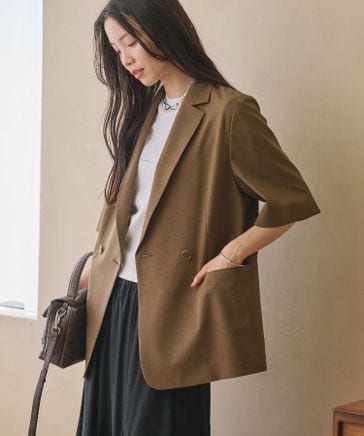 BEAUTY&YOUTH ビューティーアンドユース ハーフスリーブ ジャケット ハーフスリーブ ジャケット 吸水速乾 防シワ ウォッシャブル | [公式