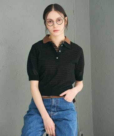 メッシュ ポロニット プルオーバー ウォッシャブル | [公式