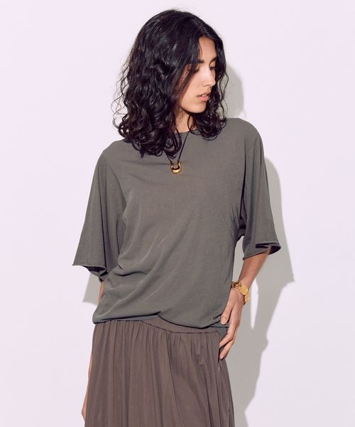BRILL 【NEW】【raspail】ワイドスリーブTシャツ チャコールグレー FREE ウィメンズインナー_サブ ブリル 499814 and ST アンドエスティ(旧ドットエスティ) BRILL 【NEW】【raspail】ワイドスリーブTシャツ チャコールグレー FREE ウィメンズインナー_サブ ブリル 499814 and ST アンドエスティ(旧ドットエスティ)