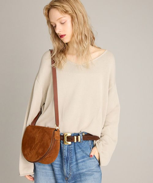 BRILL CAFE LATTE プルオーバーニット ベージュ FREE ウィメンズインナー ブリル 575626 and ST アンドエスティ（旧ドットエスティ）