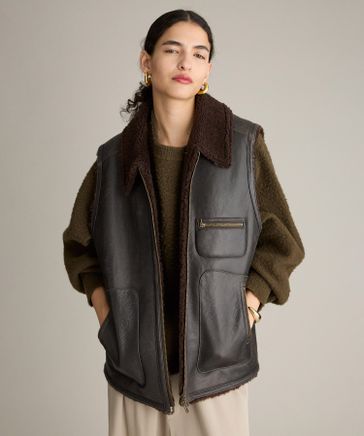 CRACKムートンベスト | [公式]BRILL（ブリル）通販