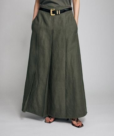 新品タグ付 BRILL ブリル HEMP BIGプリーツスカート 38 完売 NEW】HEMP BIGプリーツスカート | [公式]BRILL（ブリル）通販