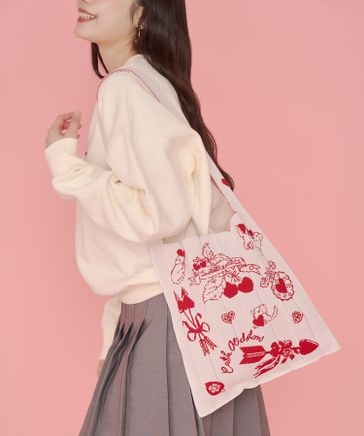 CK×KNT365 Knitty Heart Cherry RD | [公式]Cath Kidston（キャス