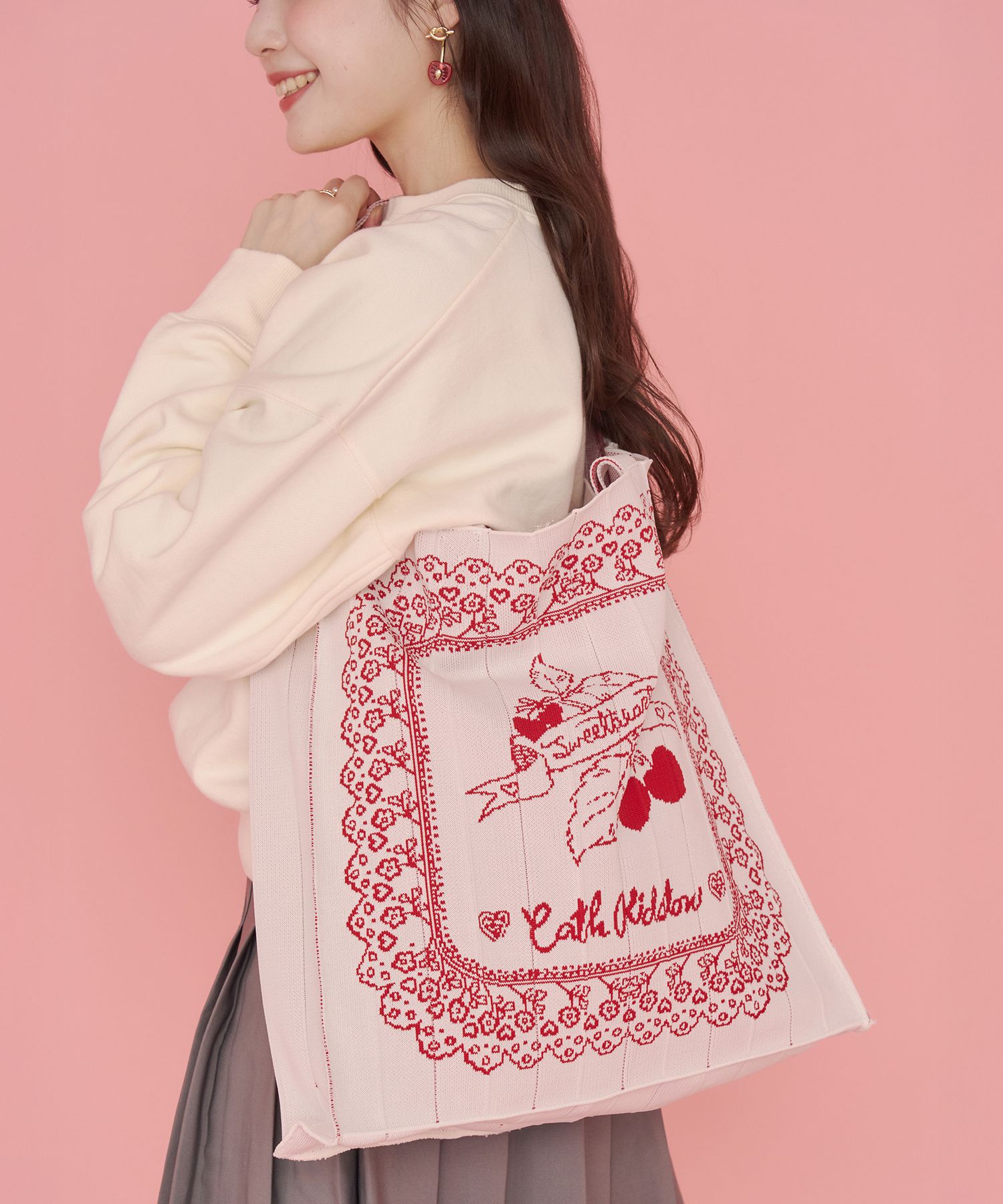 CK×KNT365 Mam Heart Cherry RD | [公式]Cath Kidston（キャス