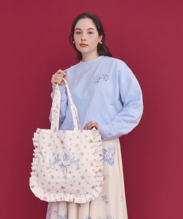 フリルトートバッグ Button Block Floral | [公式]Cath Kidston