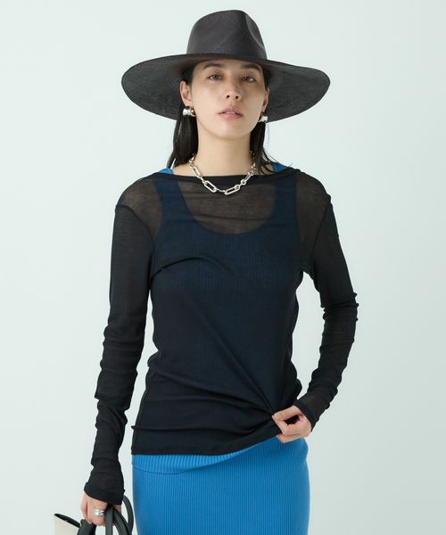 Chaos 【追加入荷!】パティロングスリーブTシャツ ブラック FREE ウィメンズインナー カオス 102679 and ST アンドエスティ(旧ドットエスティ) Chaos 【追加入荷!】パティロングスリーブTシャツ ブラック FREE ウィメンズインナー カオス 102679 and ST アンドエスティ(旧ドットエスティ)