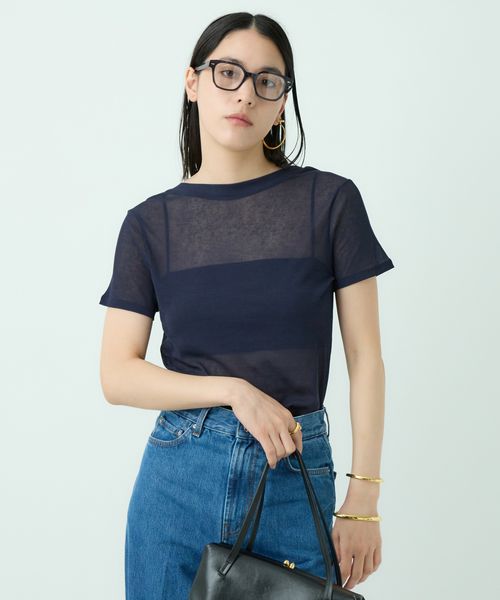 Chaos 【新色&追加入荷!】パティTシャツ ネイビー FREE ウィメンズインナー カオス 102682 and ST アンドエスティ(旧ドットエスティ) Chaos 【新色&追加入荷!】パティTシャツ ネイビー FREE ウィメンズインナー カオス 102682 and ST アンドエスティ(旧ドットエスティ)