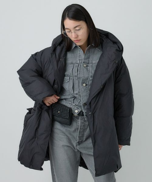 【WEB先行予約】◇REMI RELIEF◇別注ロングダウンコート 2024AW FREE